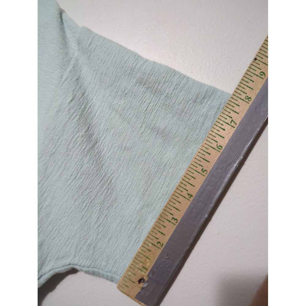 Sabo Skirt East Playsuit Mist Green Textured Romper NWT L SAE1454NL - Picture 9 of 9